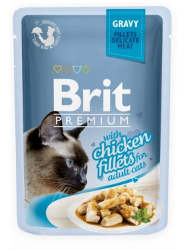 Brit Premium Chicken Fillets Kurczak Mokra Karma Dla Kota 85 g